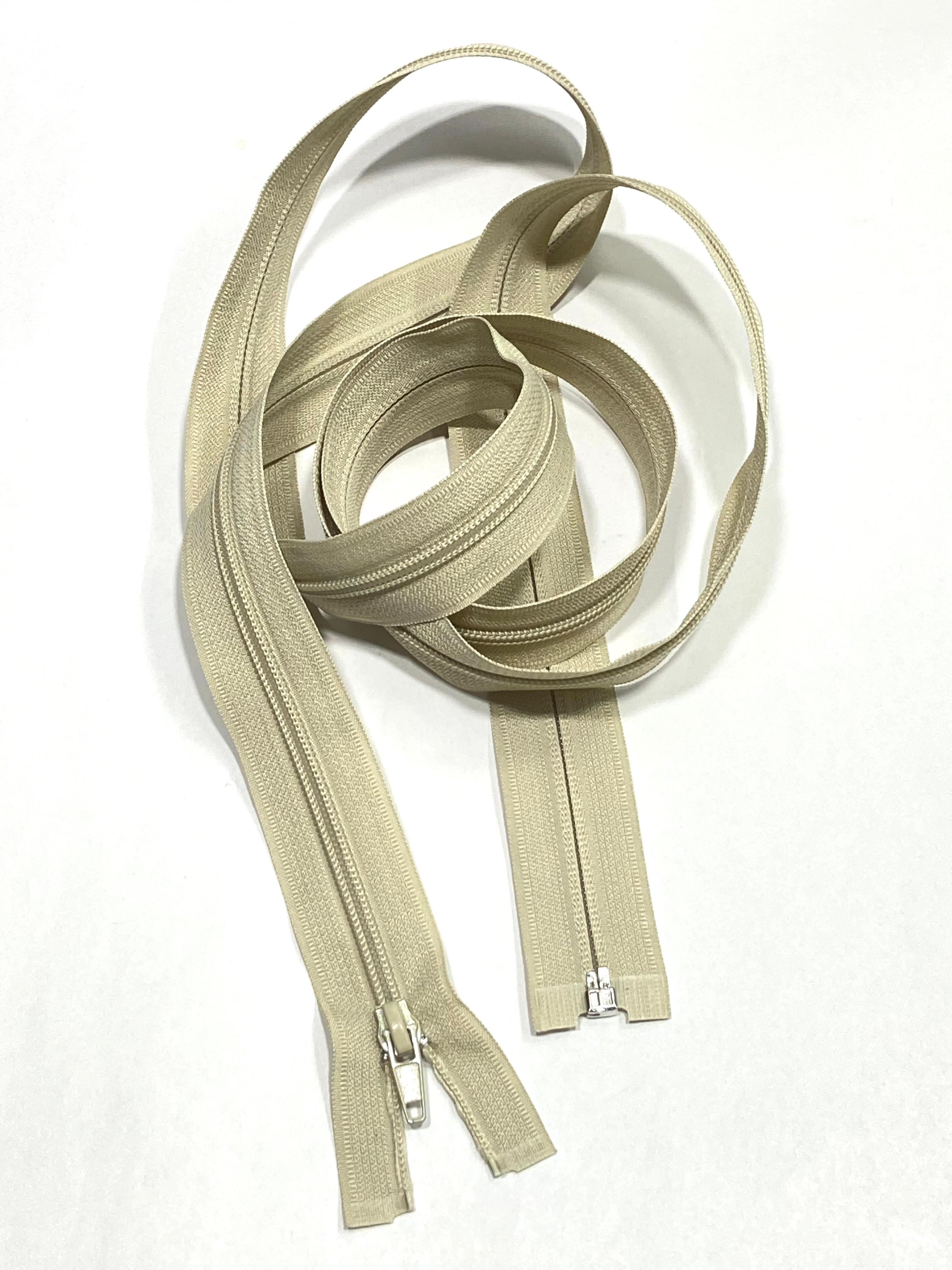 Ferace Fermuarı Orta Kalınlık 150 Cm Bej