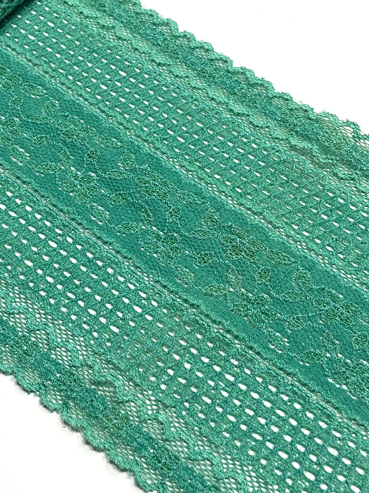 Likralı Dantel / 1 metre / Eni: 13 cm / kod:03203