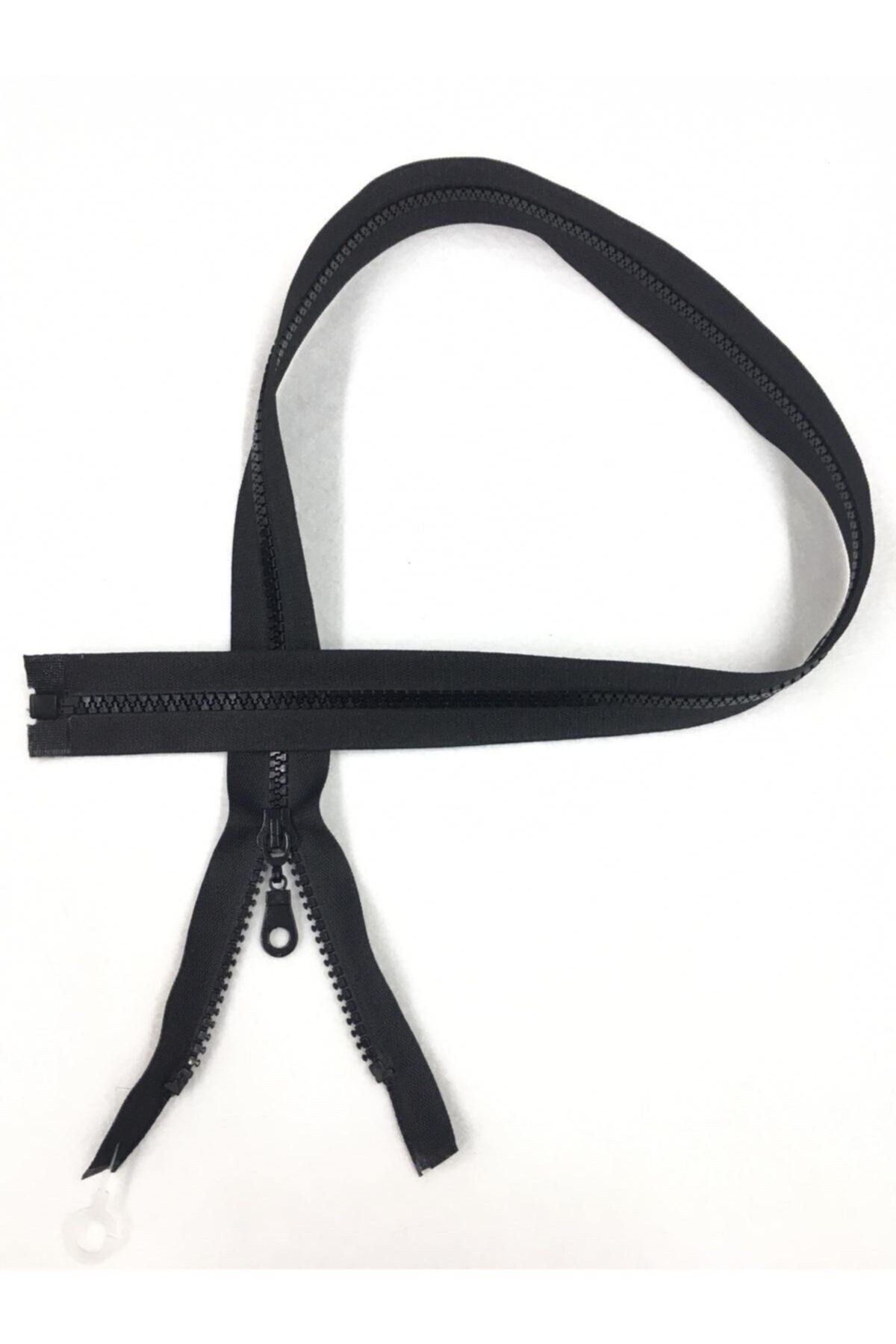 Kaban Mont Fermuarı 80 Cm Siyah
