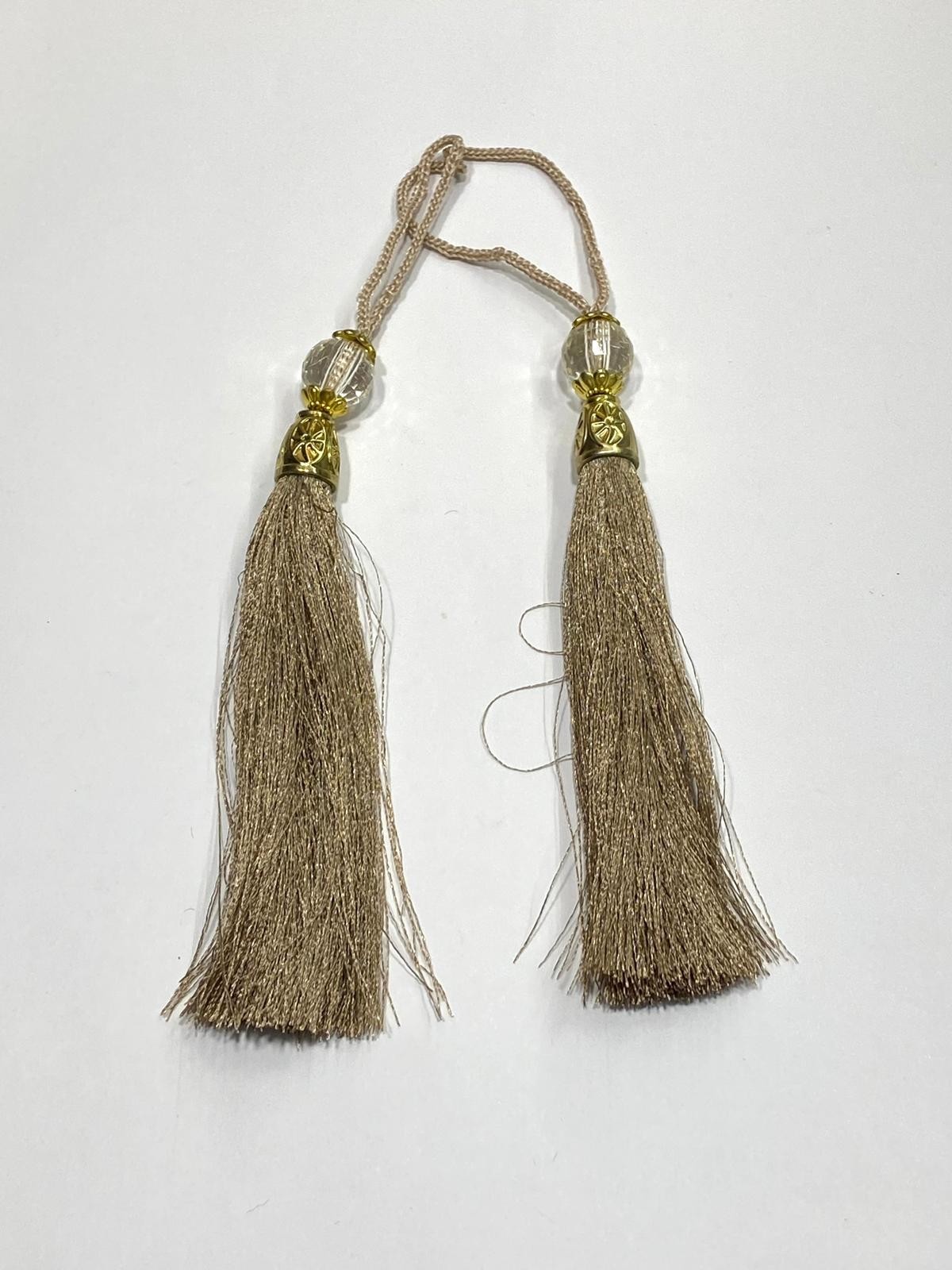 Boncuklu Püskül / 10 Cm / 2'li Set
