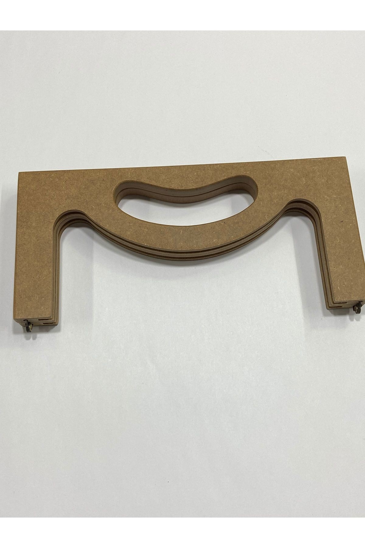 Ahşap Çanta Bursu / El Geçmeli Burs / 25 cm