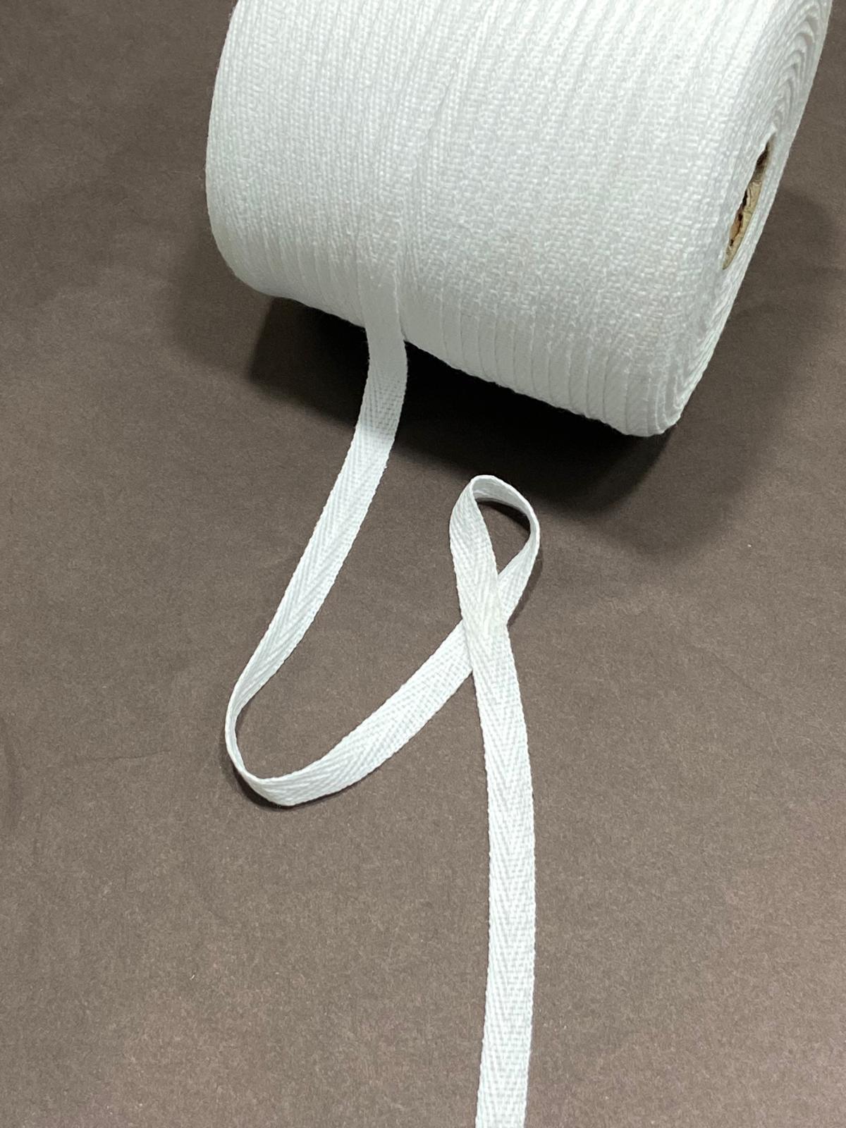 Balık Sırtı Pamuklu Şerit / 1 cm (10 mm) / 5 metre