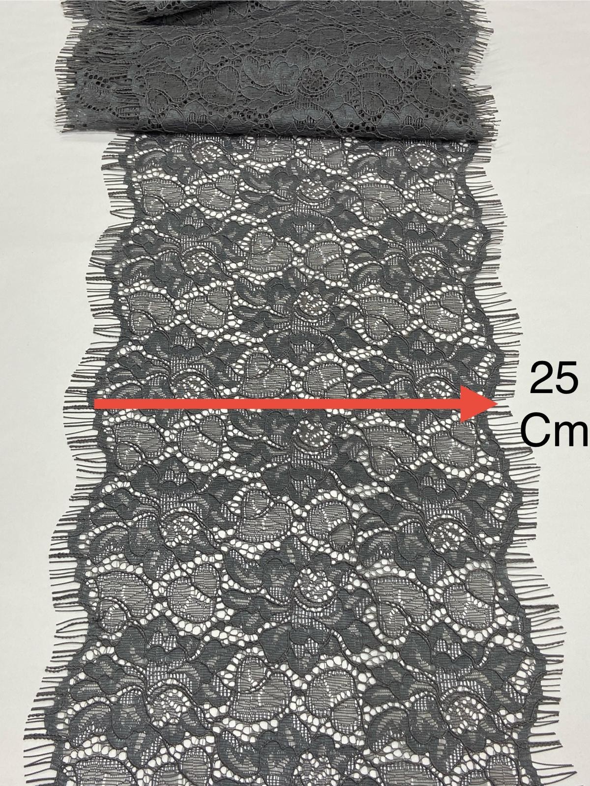 Geniş Dantel / Geniş Yumuşak Dokulu Dantel / 3 Metre