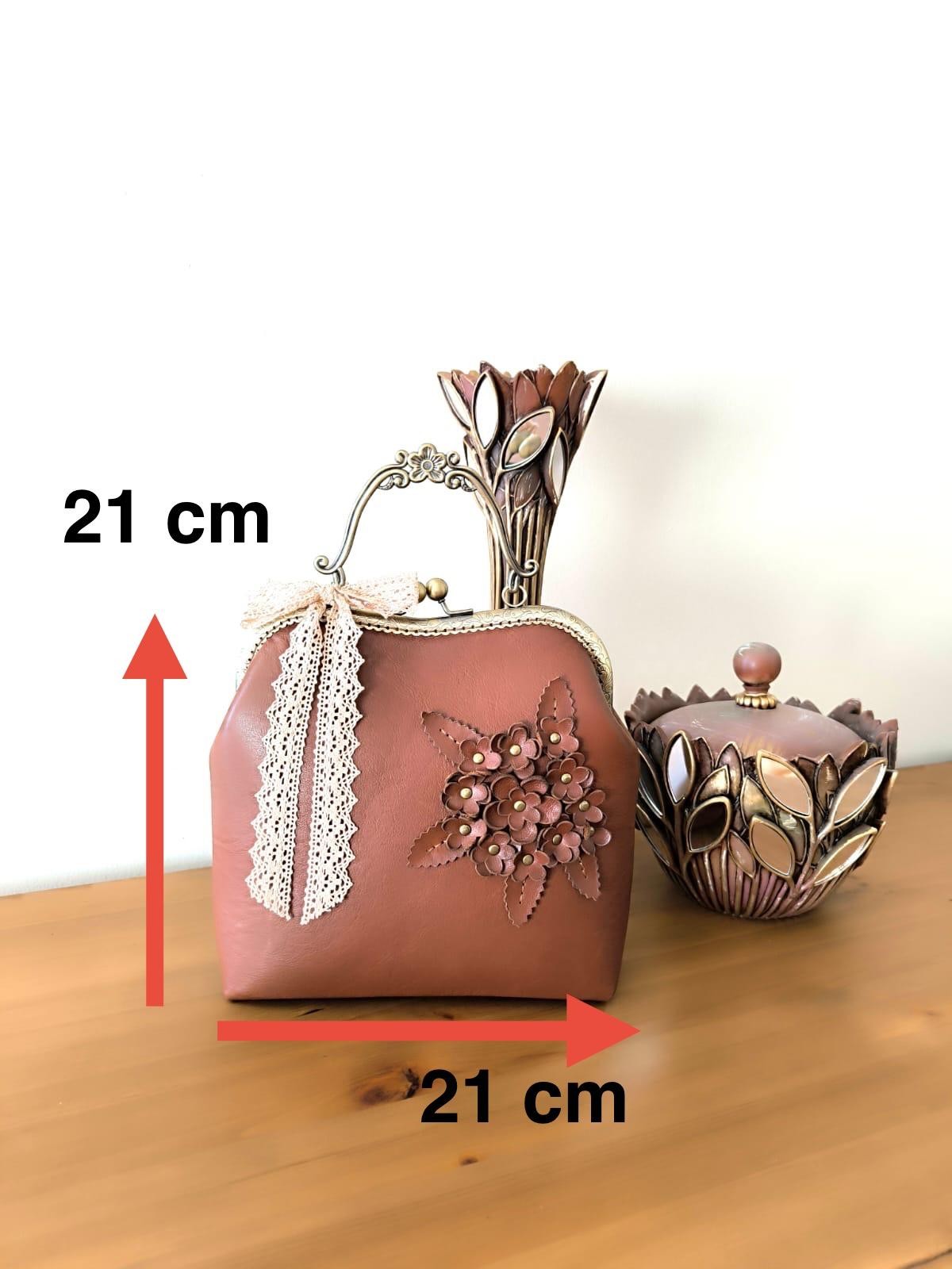 Hakiki Deri Çanta / %100 El Yapımı / Vintage Model