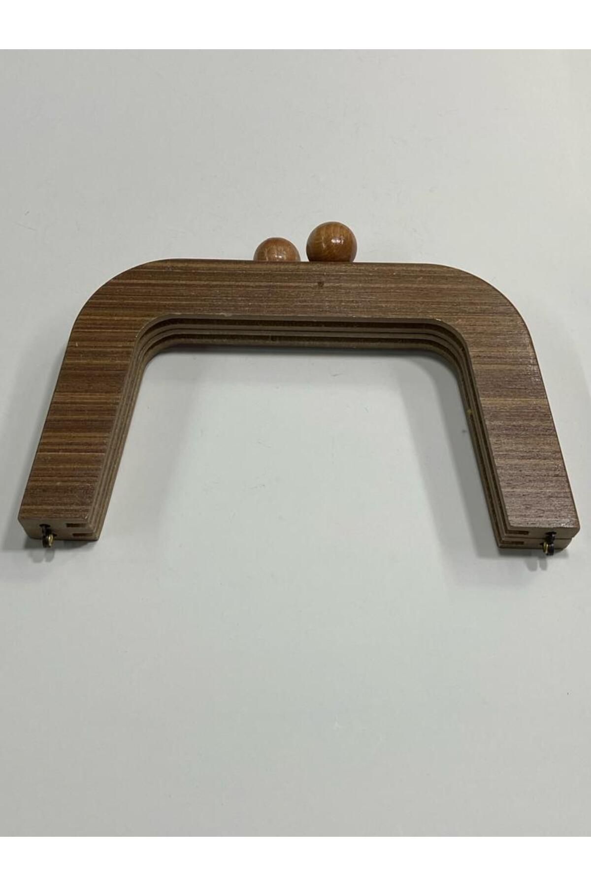 Ahşap çanta bursu 22 cm