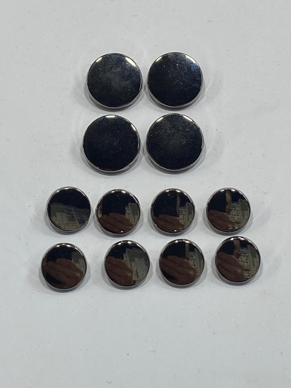 Blazer Ceket Düğmesi Takımı / 4+8 set / Kapak Model /