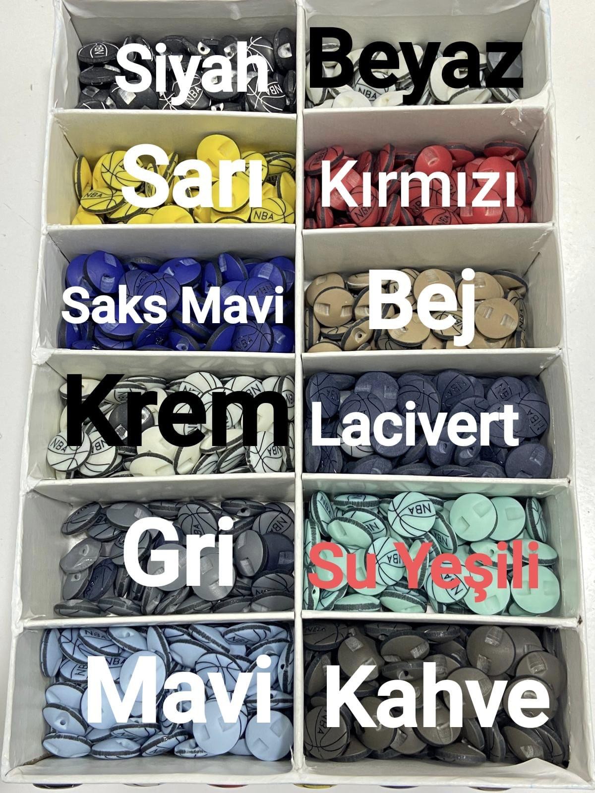 Bebek Düğmesi / Basketbol Top Model / 10 adet