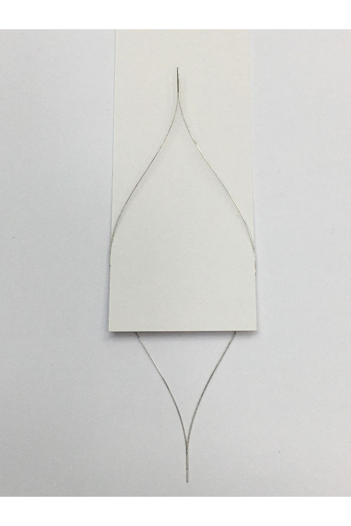 Karnıyarık Boncuk Iğnesi / Boncuk Dizim Iğnesi 7,5 Cm