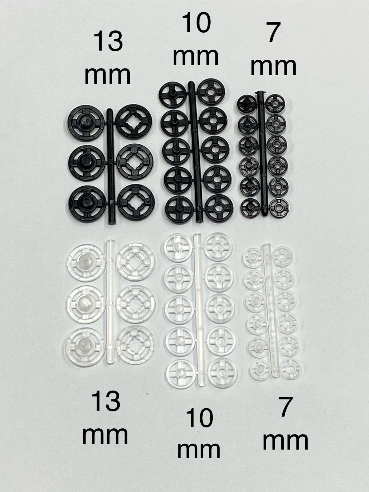 Şeffaf Çıtçıt / Plastik Çıtçıt /