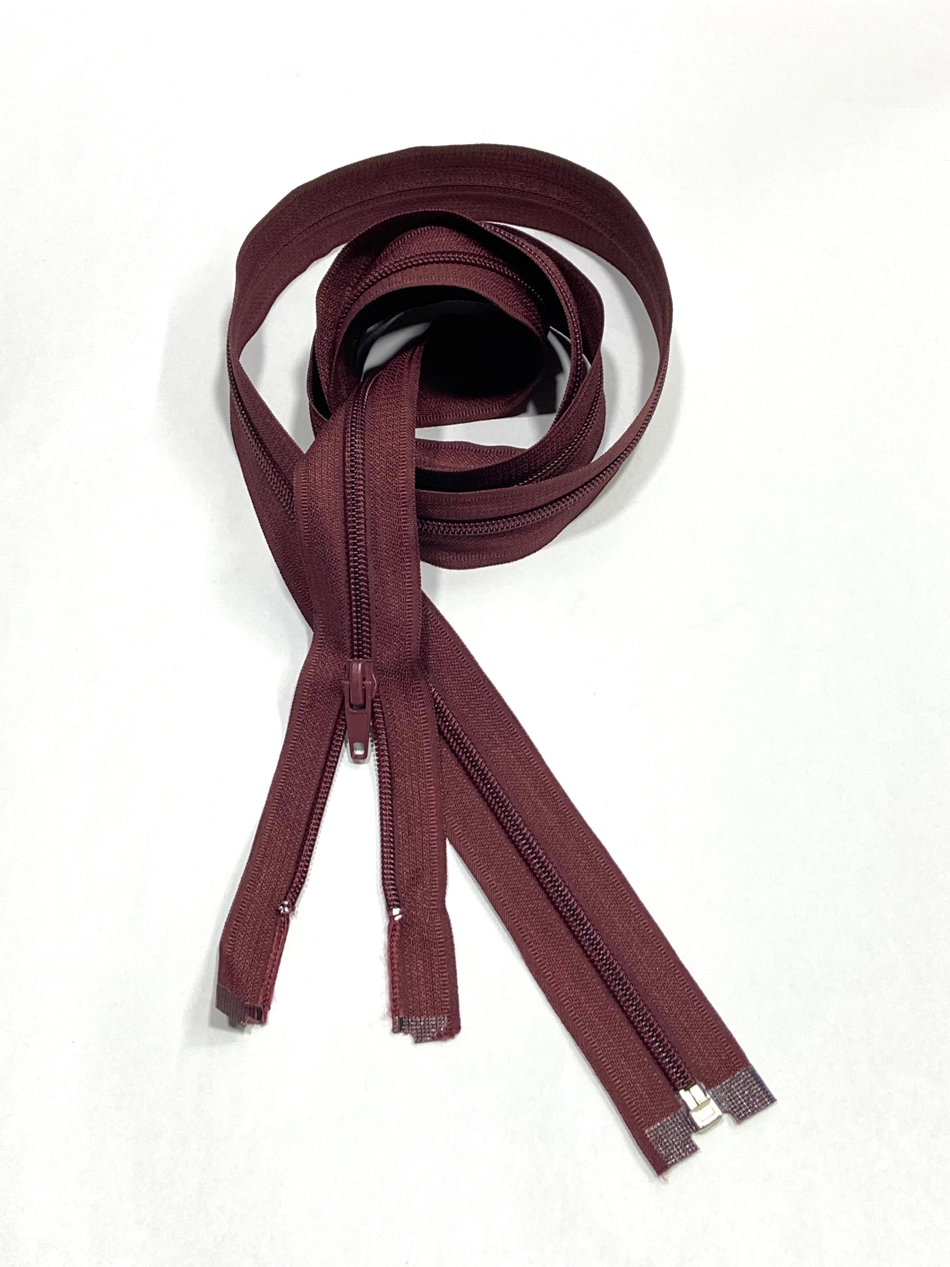 Ferace Fermuarı Orta Kalınlık 150 Cm Bordo