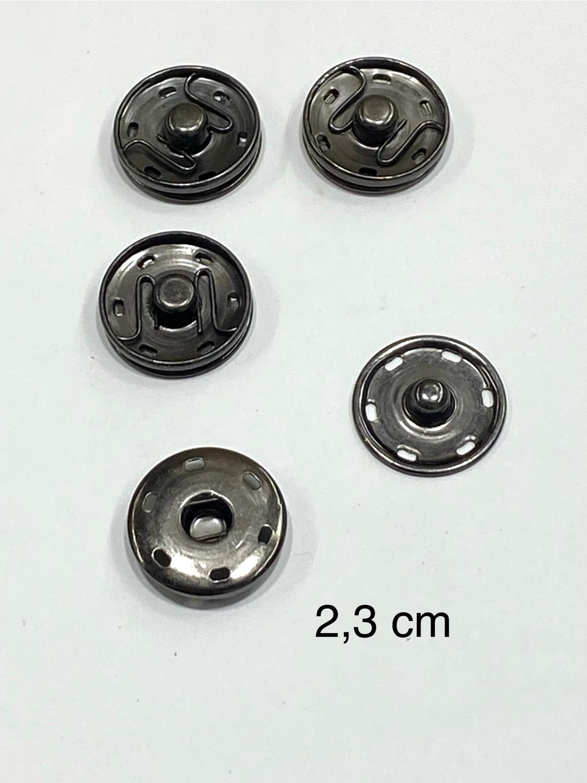 Metal Çıtçıt / Kaban Hırka Çıtçıtı Büyük Boy Çıtçıt/ 4 lü set / 2.3 cm /