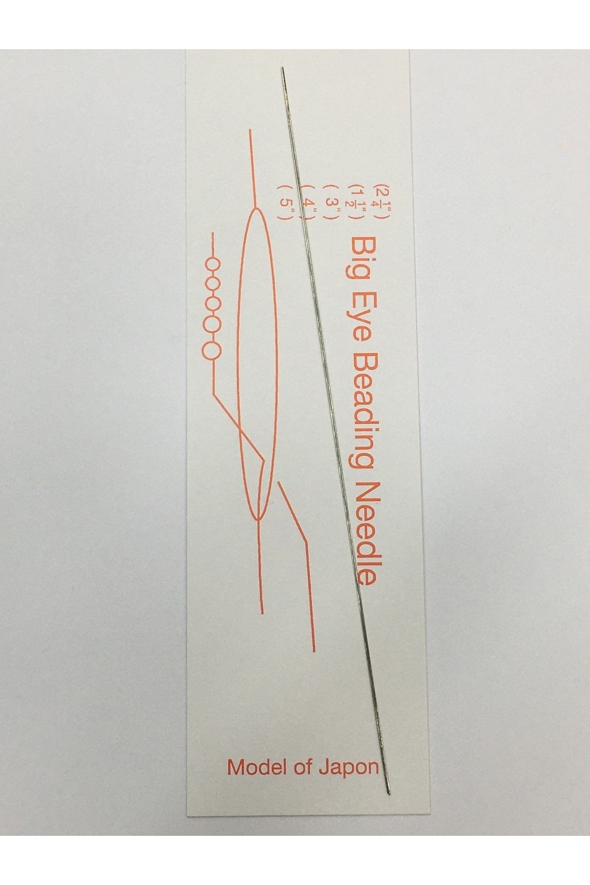 Karnıyarık Boncuk Iğnesi / Boncuk Dizim Iğnesi 10 Cm