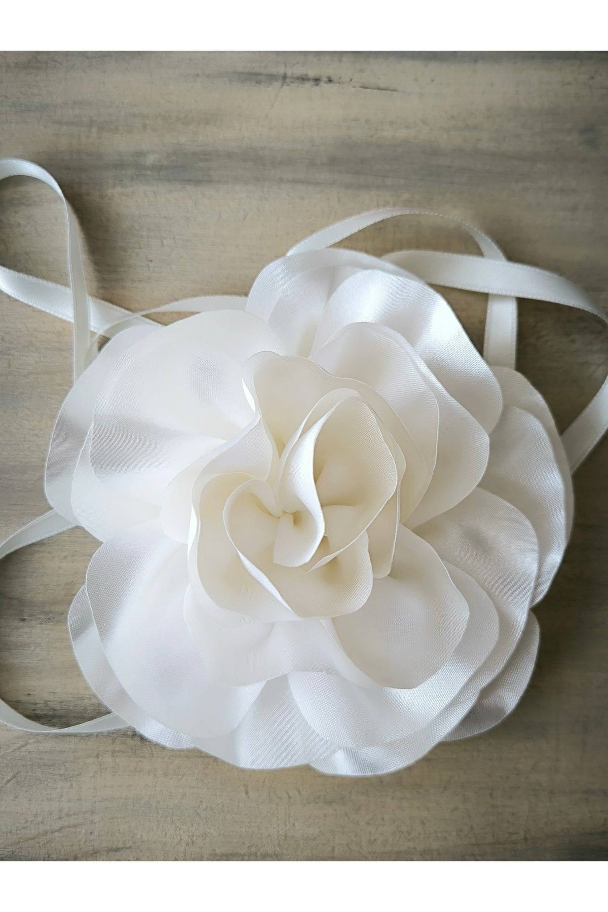 Kolye/choker Kolye /büyük Gül Kolye ( 15 Cm )