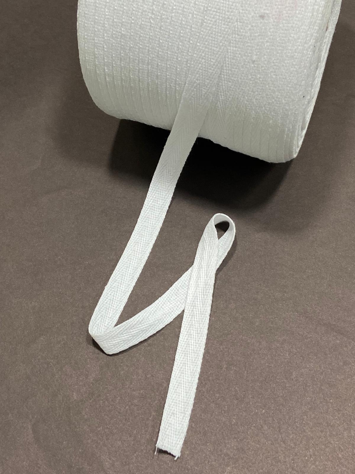 Balık Sırtı Pamuklu Şerit / 1,5 cm (15 mm) / 5 metre