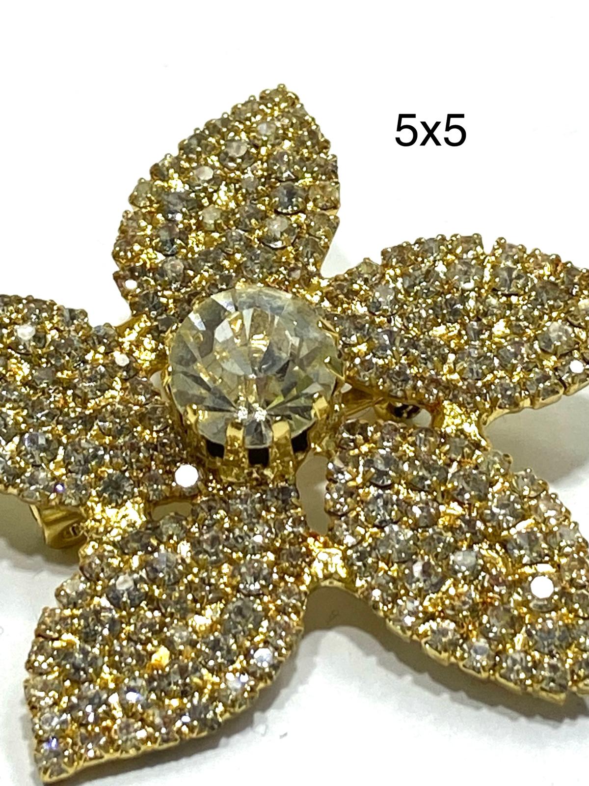 Taşlı Broş / Arkası İğneli Yaka Broşu