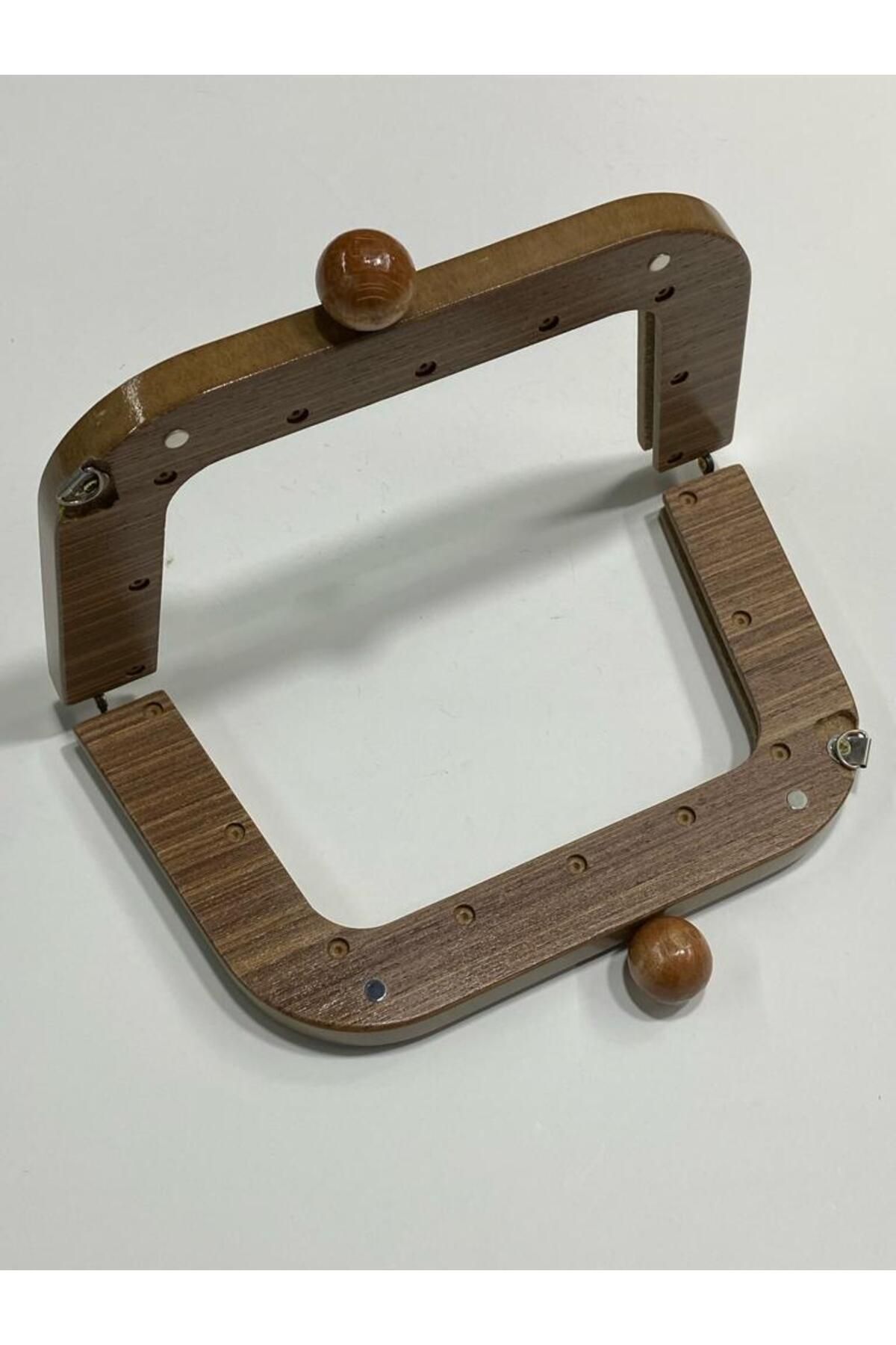 Ahşap çanta bursu 22 cm