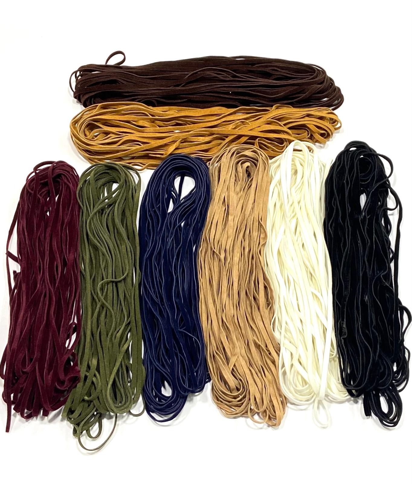 Süet İp / Bileklik İpi Kolye İpi /Dekoratif İp /Yumuşak Süet İp / 4 mm