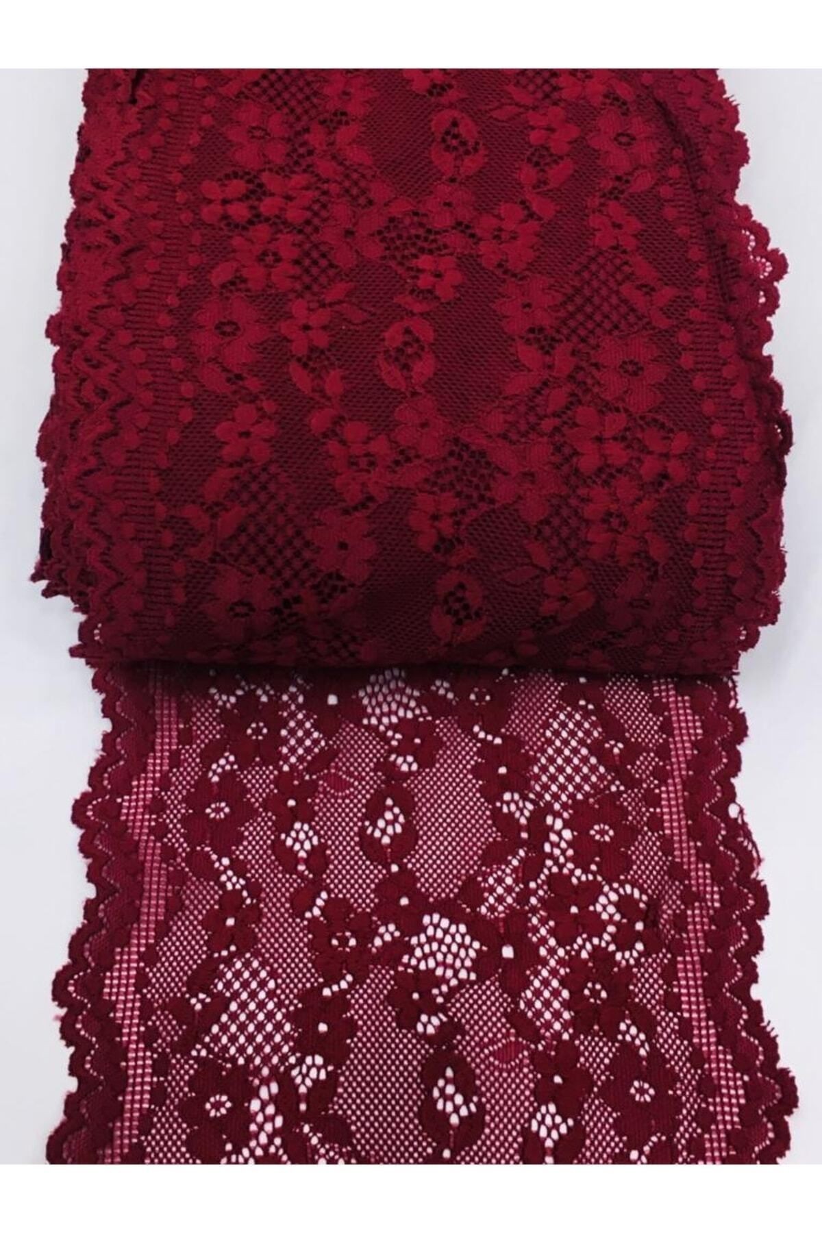 Likralı dantel esnek dantel 1 metre
