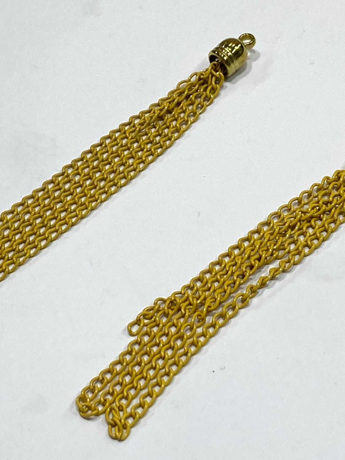 Zincir Püskül / 2 li Set / 10 cm