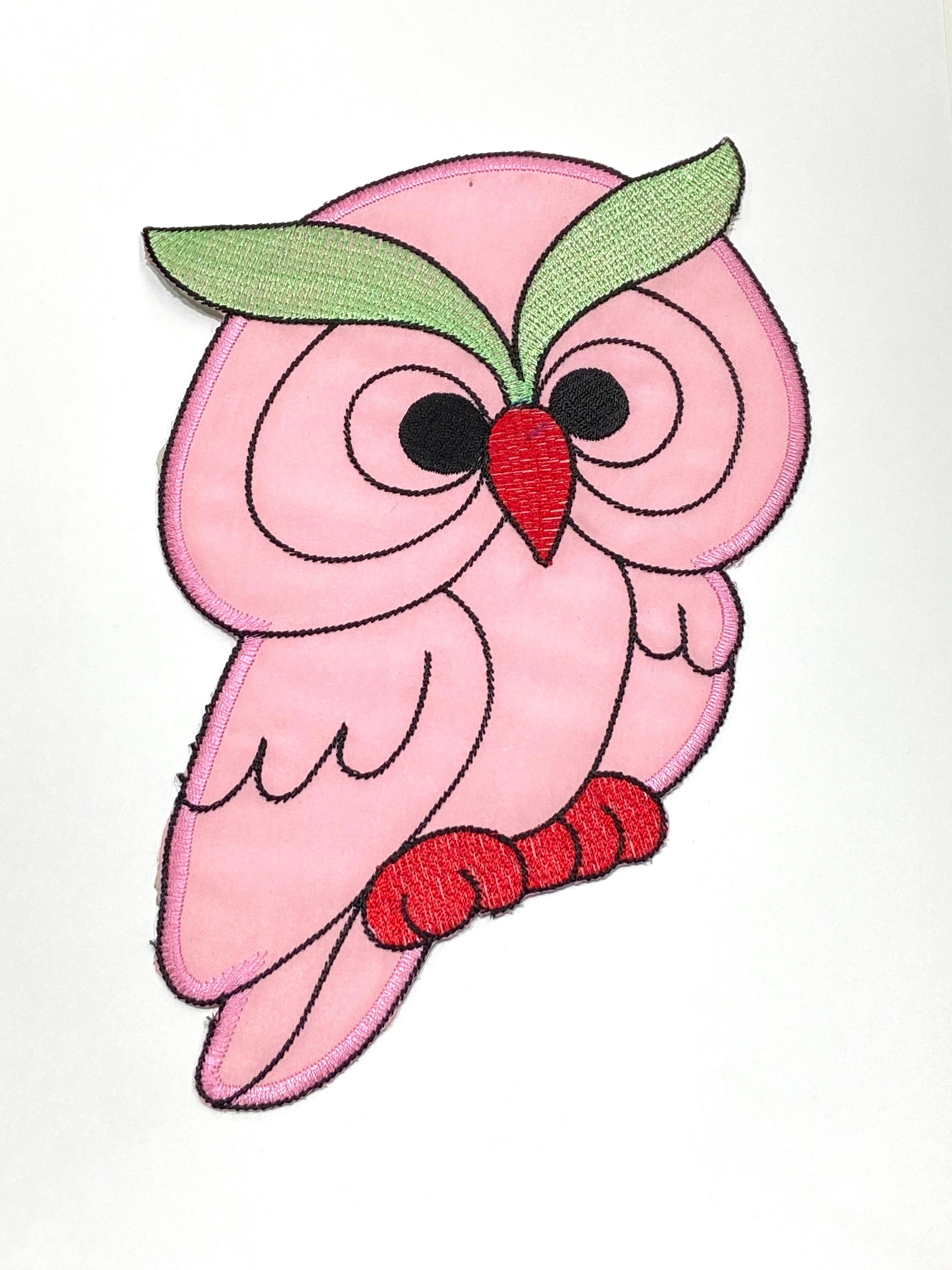Bebek Battaniye Aplikesi / Bebek ve Çocuk Aplikesi / Büyük Boy / Baykuş