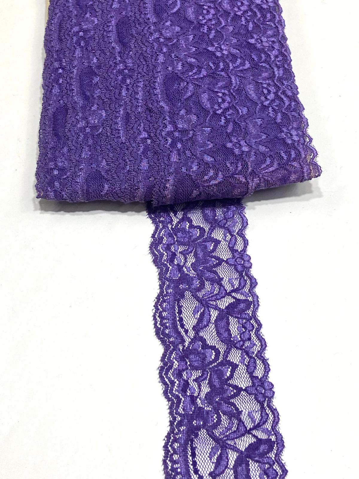 Likralı Dantel / 5 cm Eninde / 2 Metre