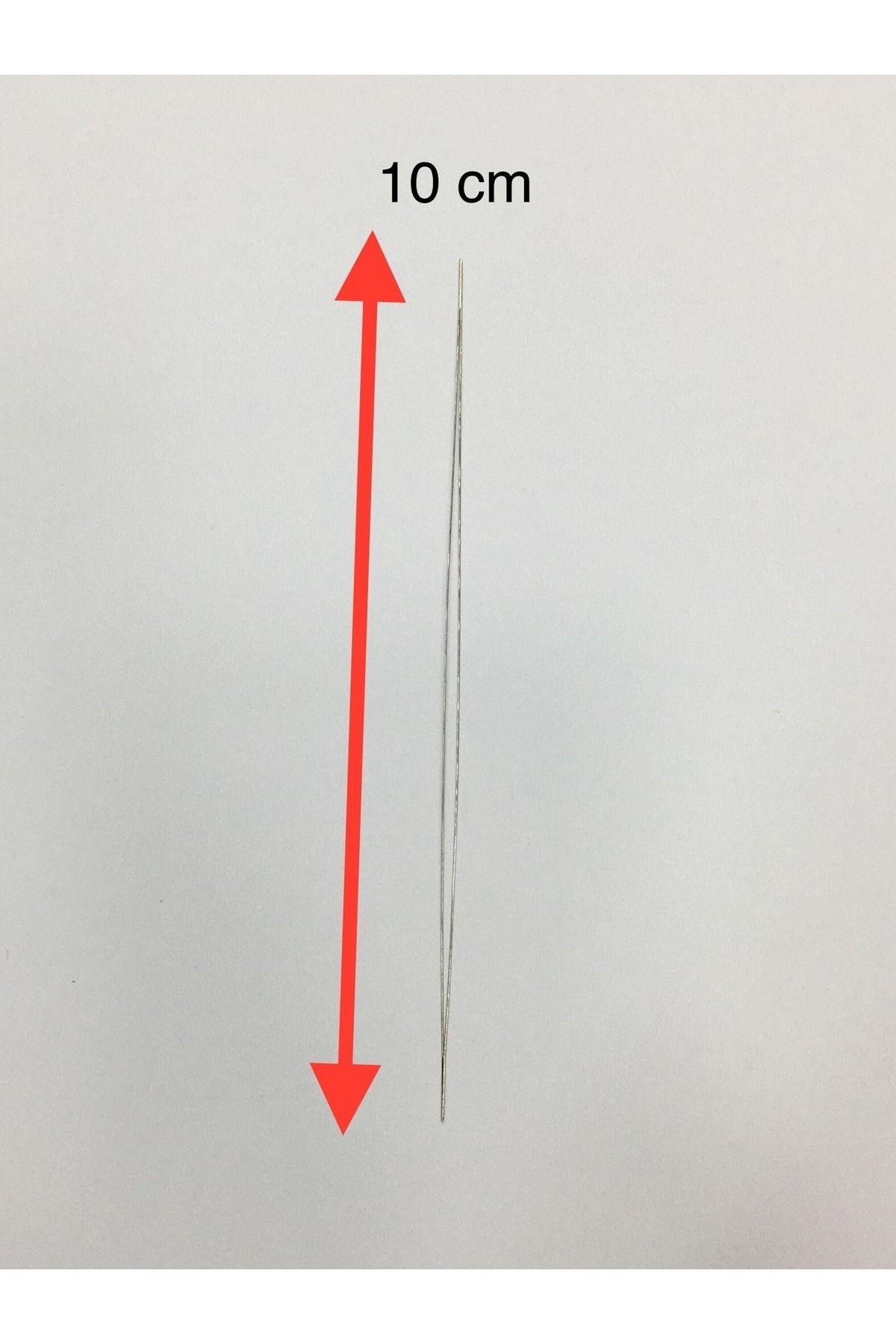 Karnıyarık Boncuk Iğnesi / Boncuk Dizim Iğnesi 10 Cm