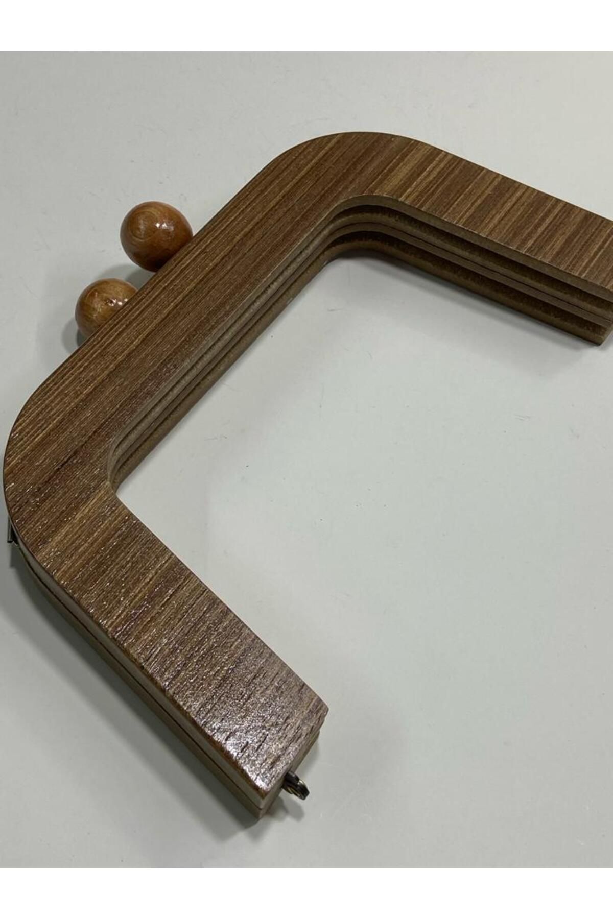 Ahşap çanta bursu 22 cm