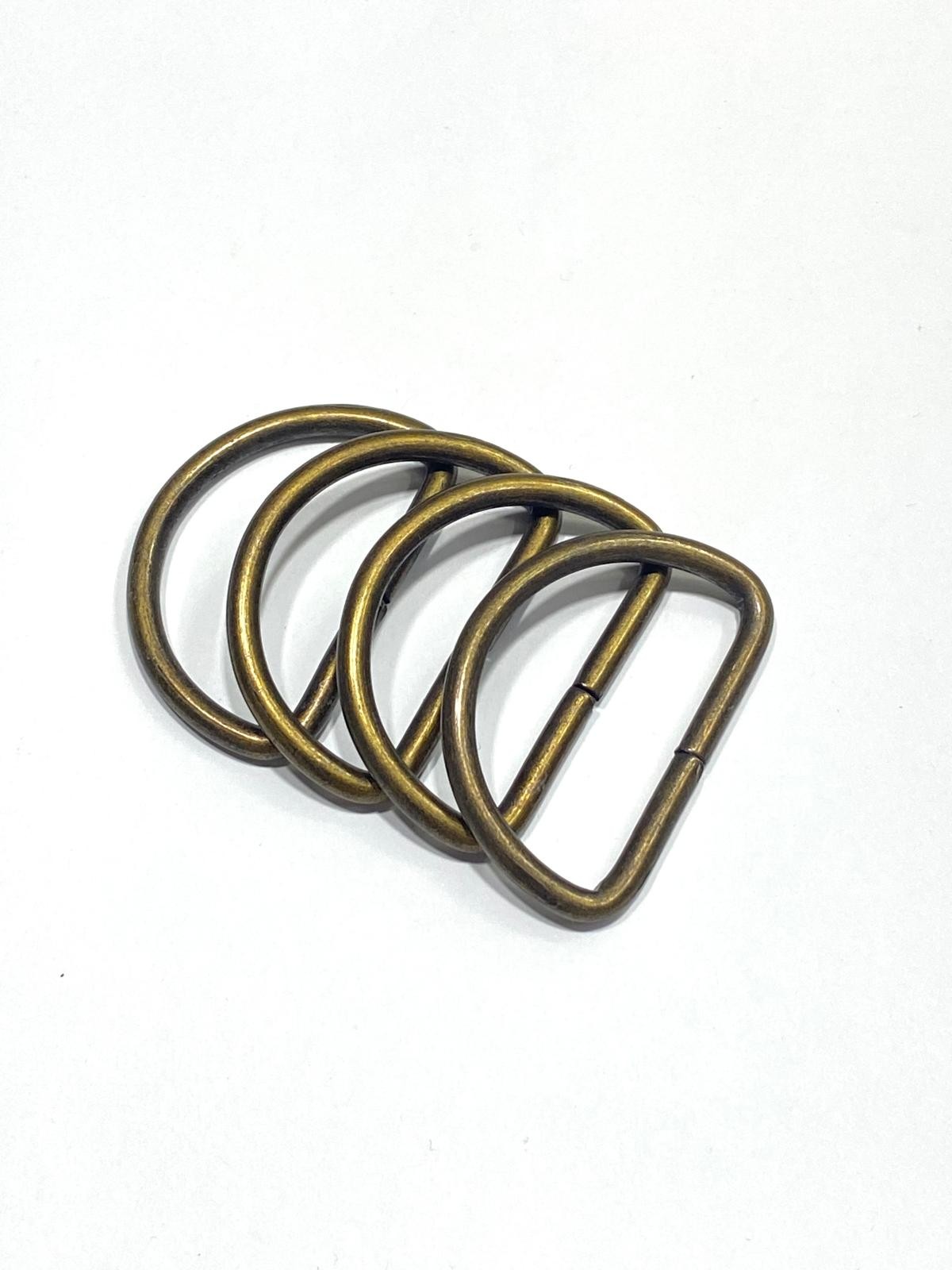 Çanta Halkası D Demir 4 Cm 4 Lü Set