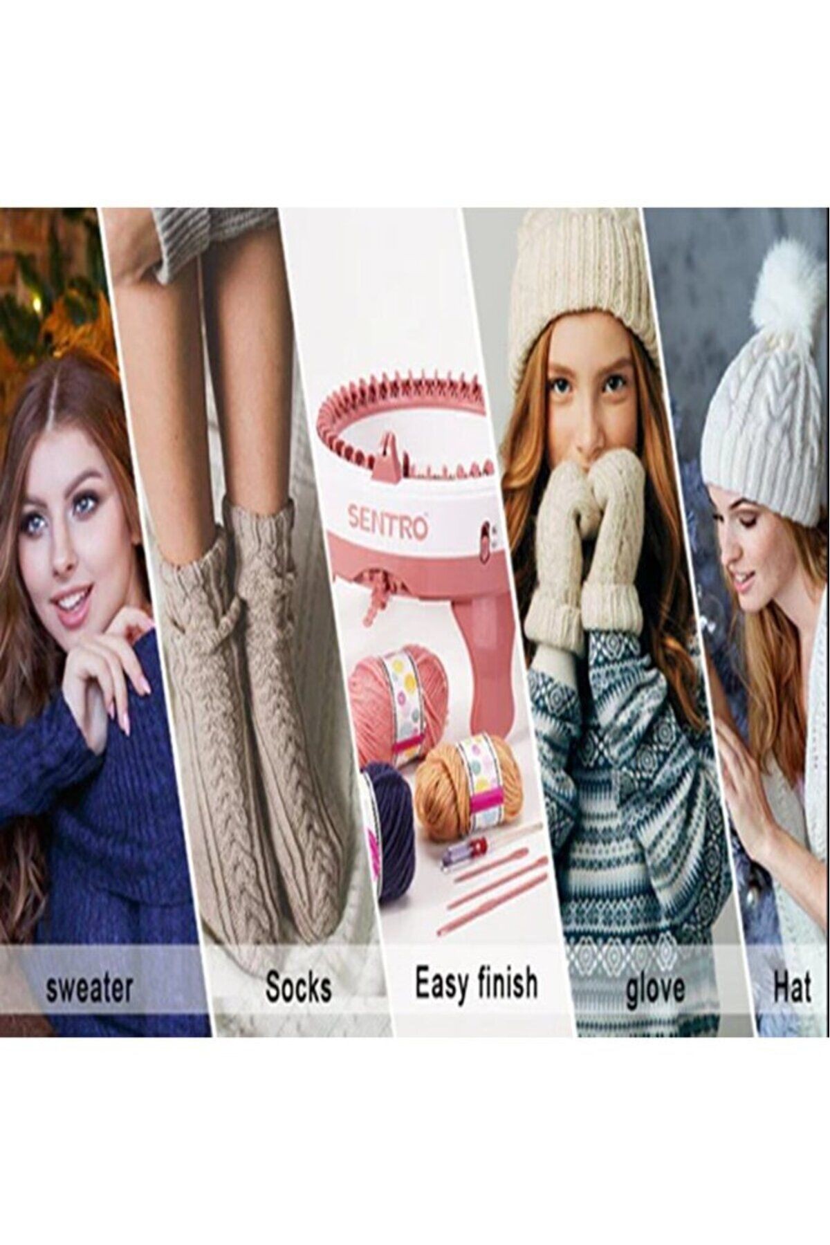 Knitting Machine Örgü Makinesi 48 Ilmekli No 843