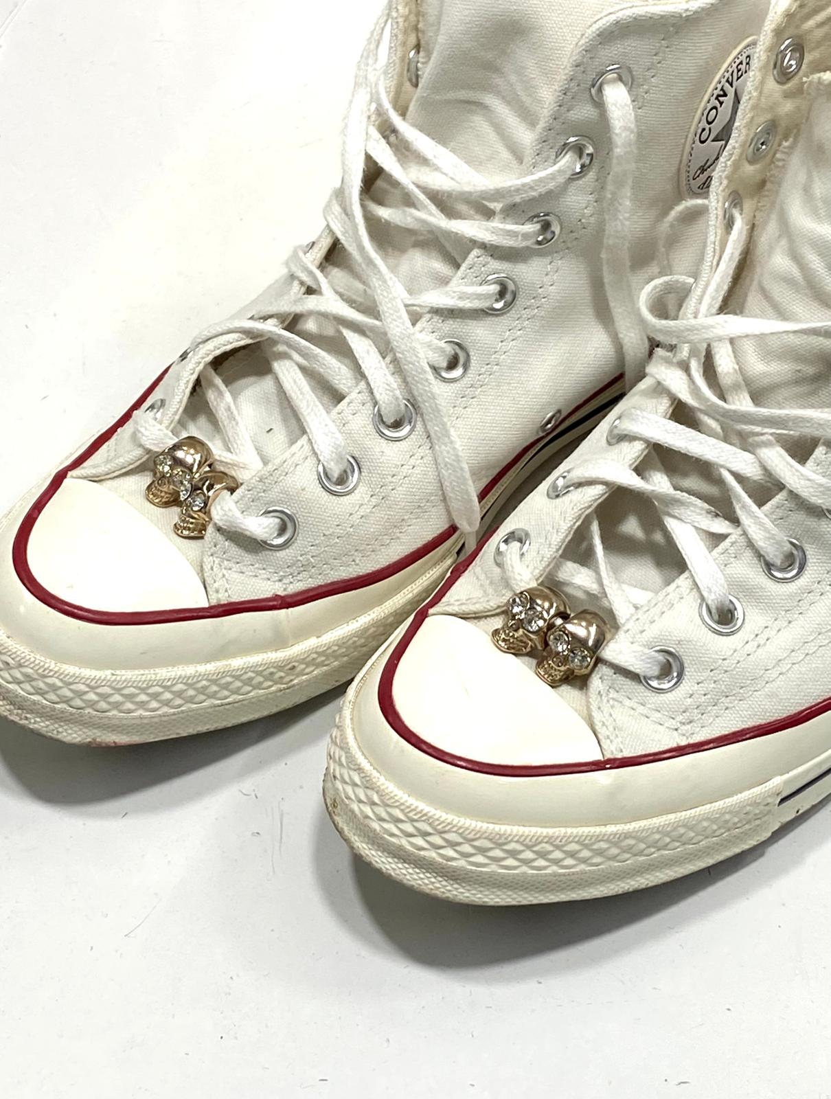 Metal Kuru Kafa Aksesuar / Bağcık Aksesuarı / 6 lı set