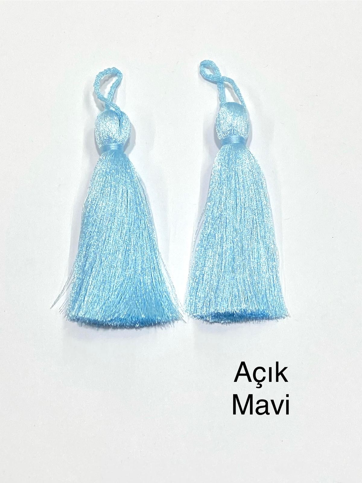 Floş Püskül / 2 li Set / 10 cm