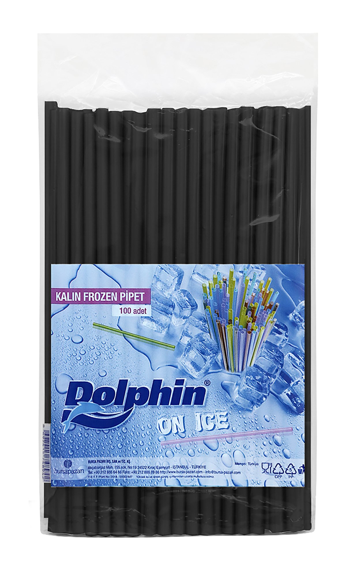 Dolphin Kalın Frozen Pipet