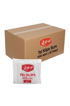 Roll-Up Tel Klips 9cm 1000li Koli