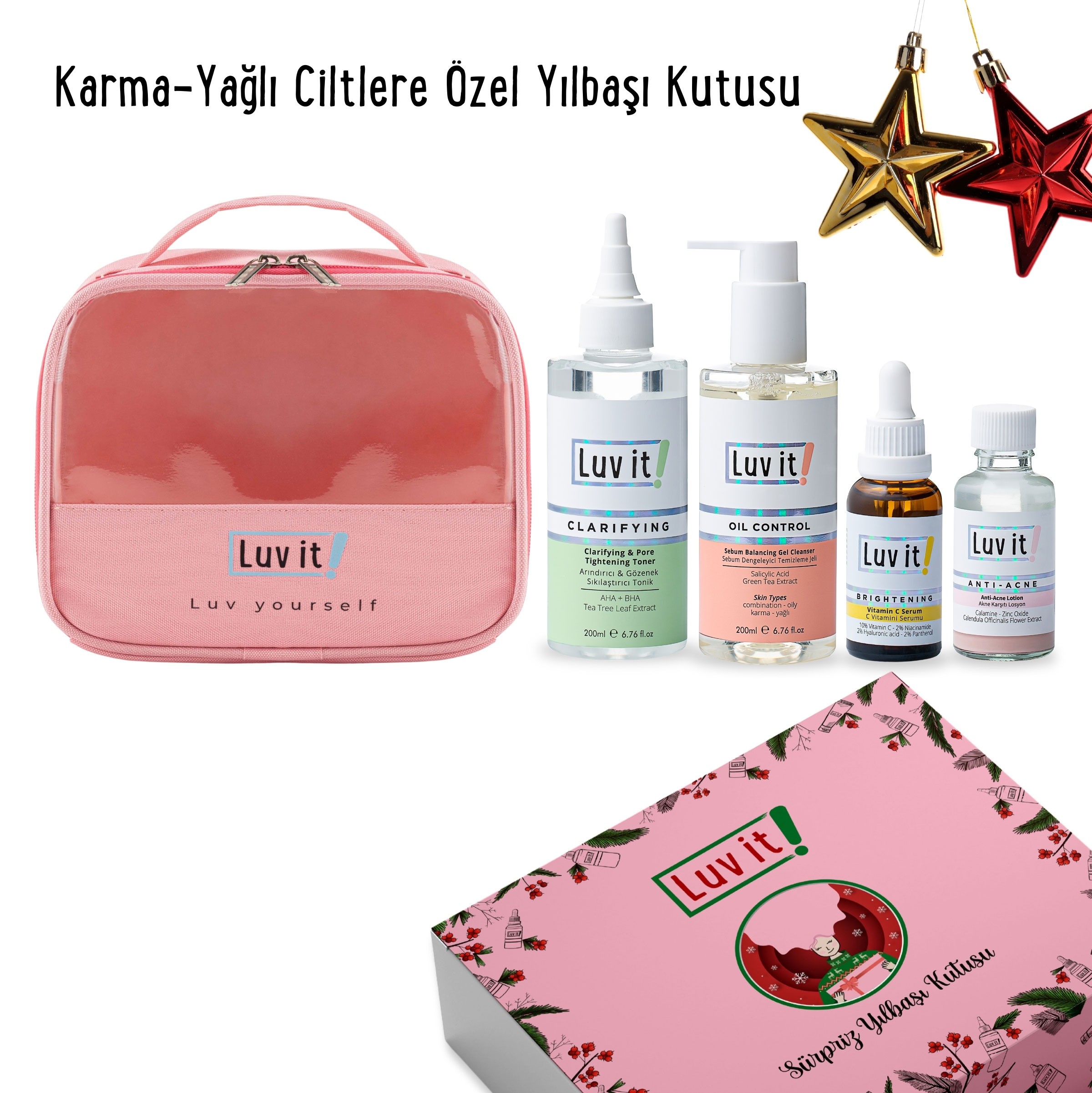 Luv it! Karma-Yağlı Ciltlere Özel Yılbaşı Kutusu