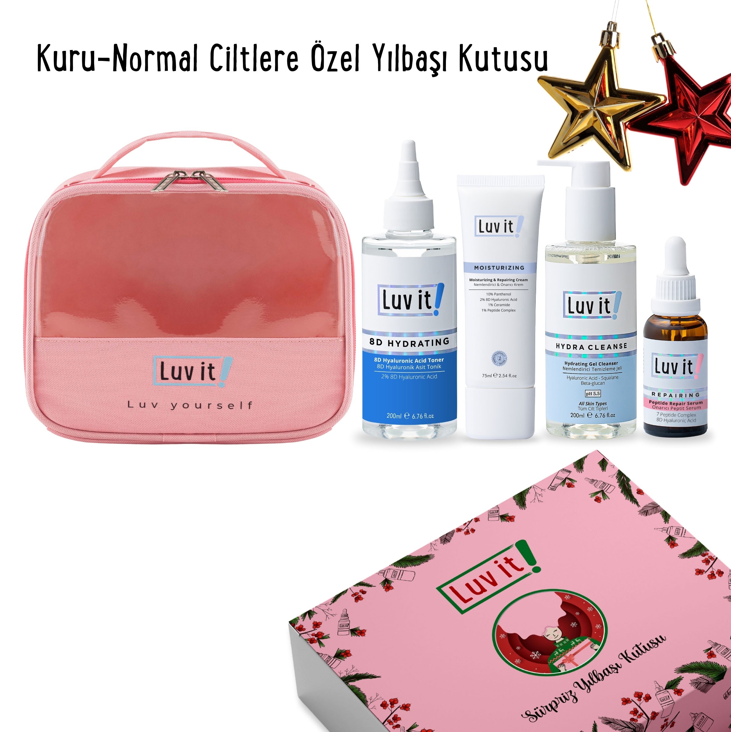 Luv it! Kuru-Normal Ciltlere Özel Yılbaşı Kutusu