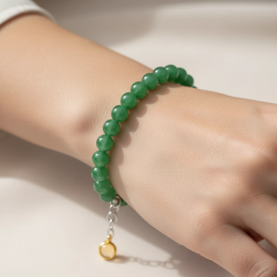 Aventurin doğal taş bileklik