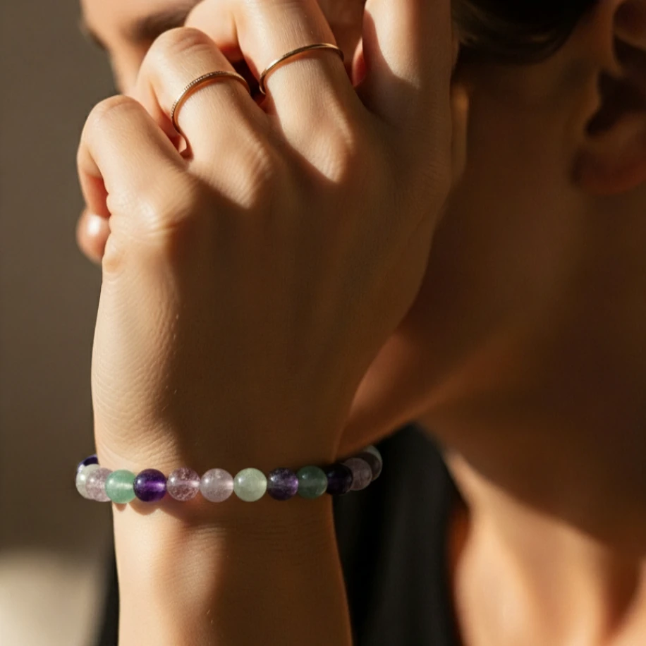 Çakra doğal taş bileklik