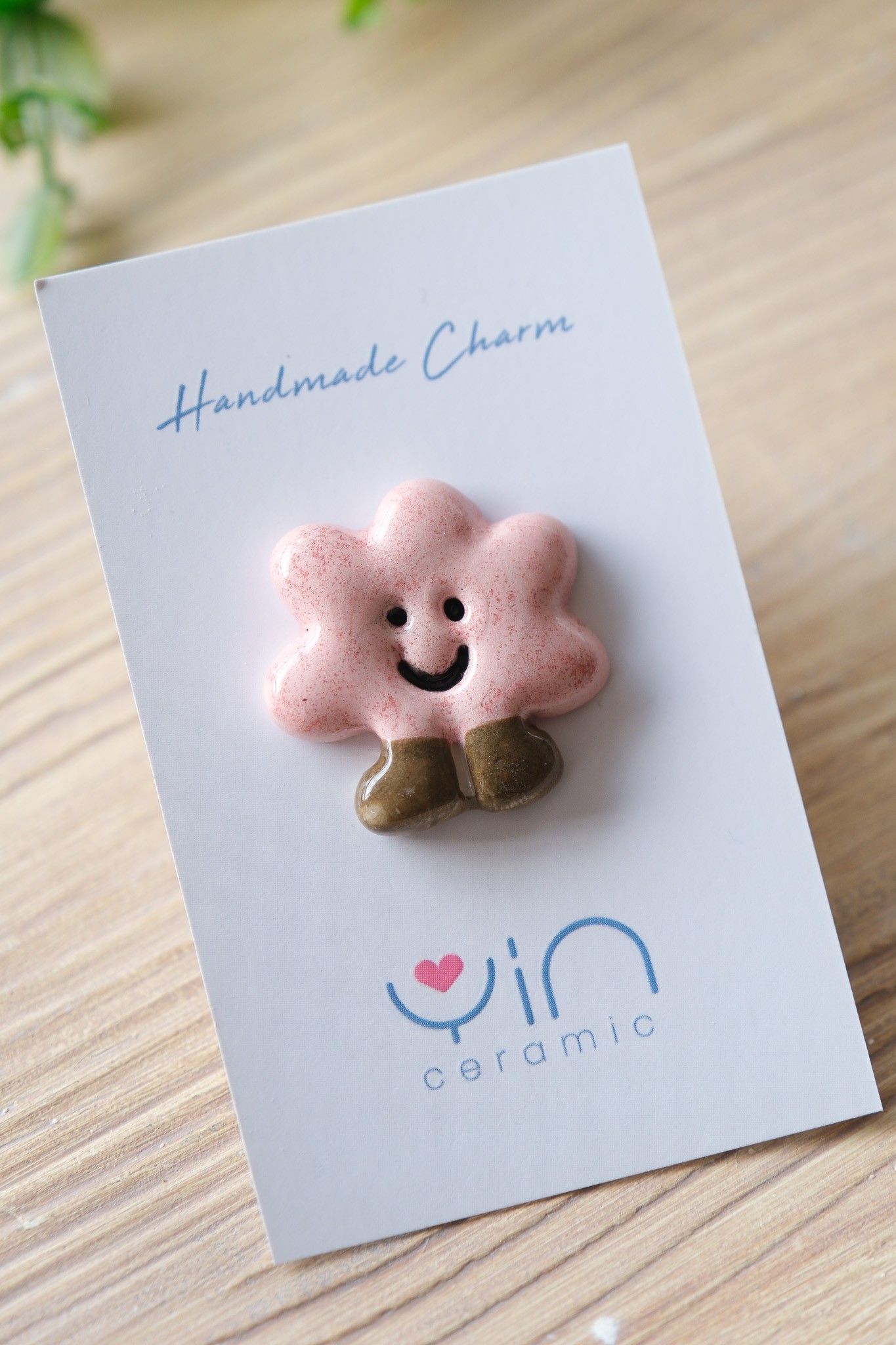 Çiçek Adam Charm - Pembe