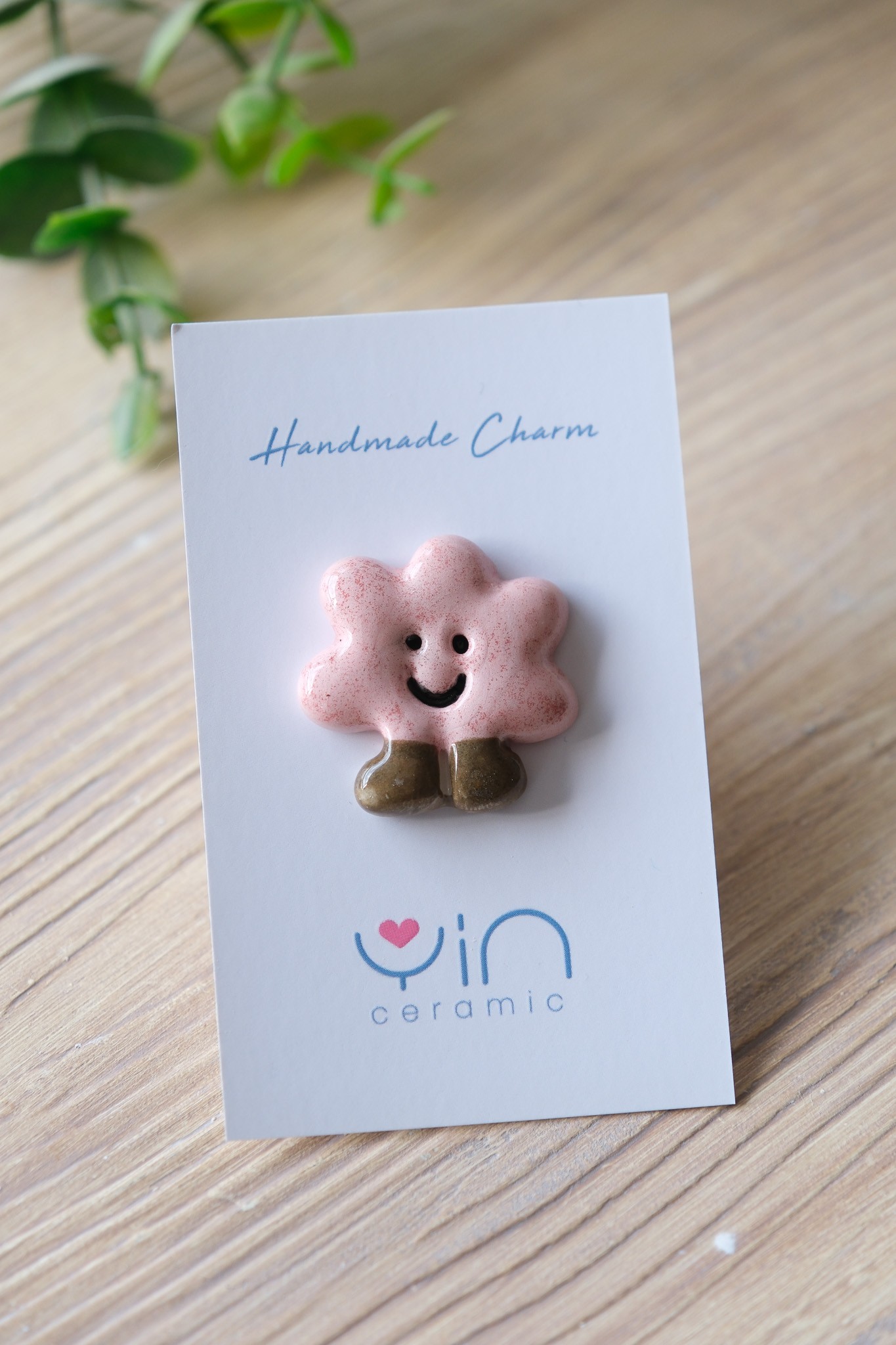 Çiçek Adam Charm - Pembe