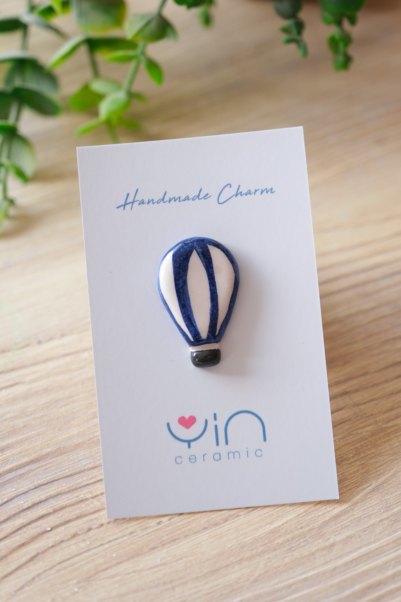 Hava Balonu Charm - Mavi
