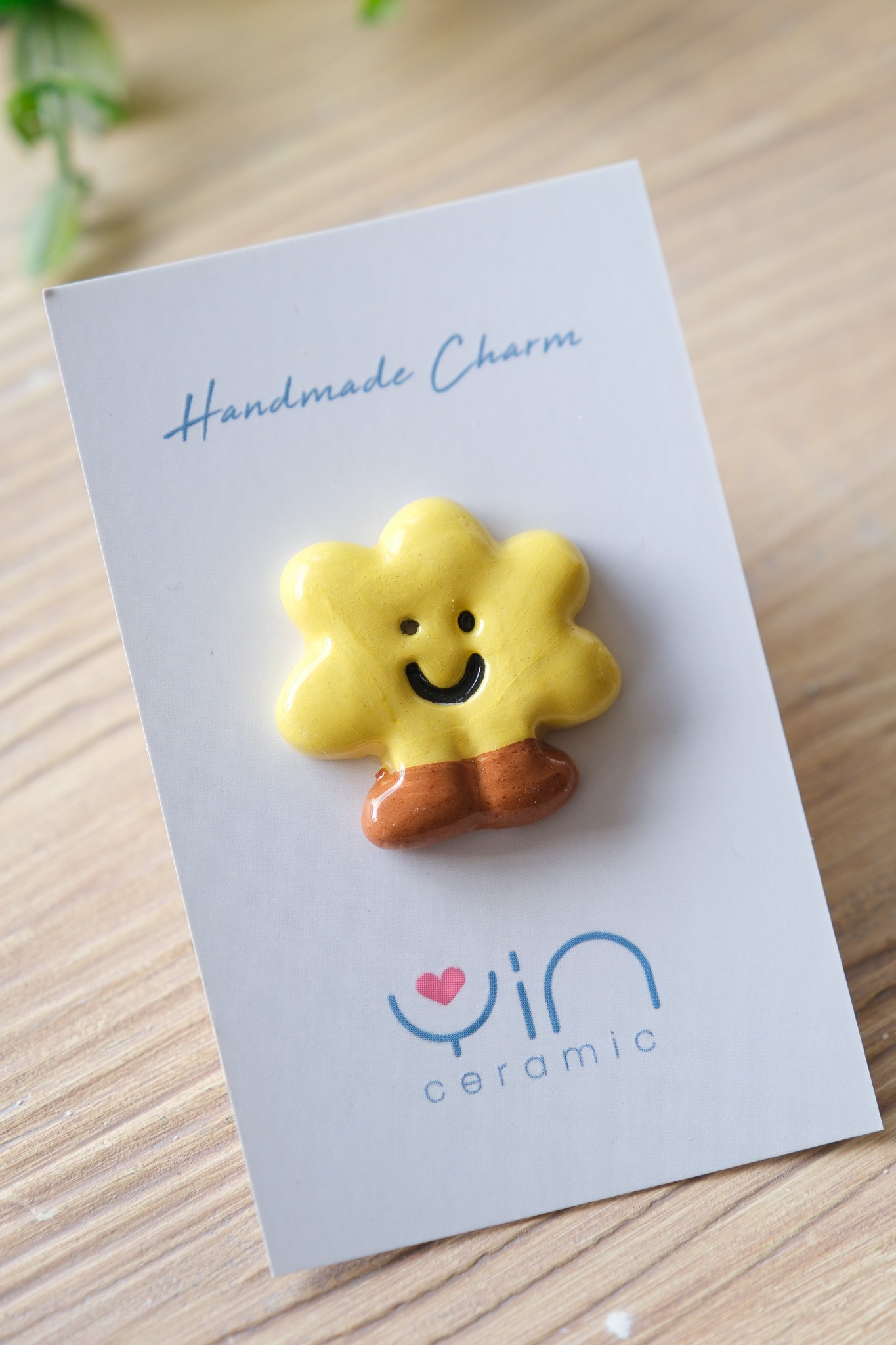 Çiçek Adam Charm - Sarı