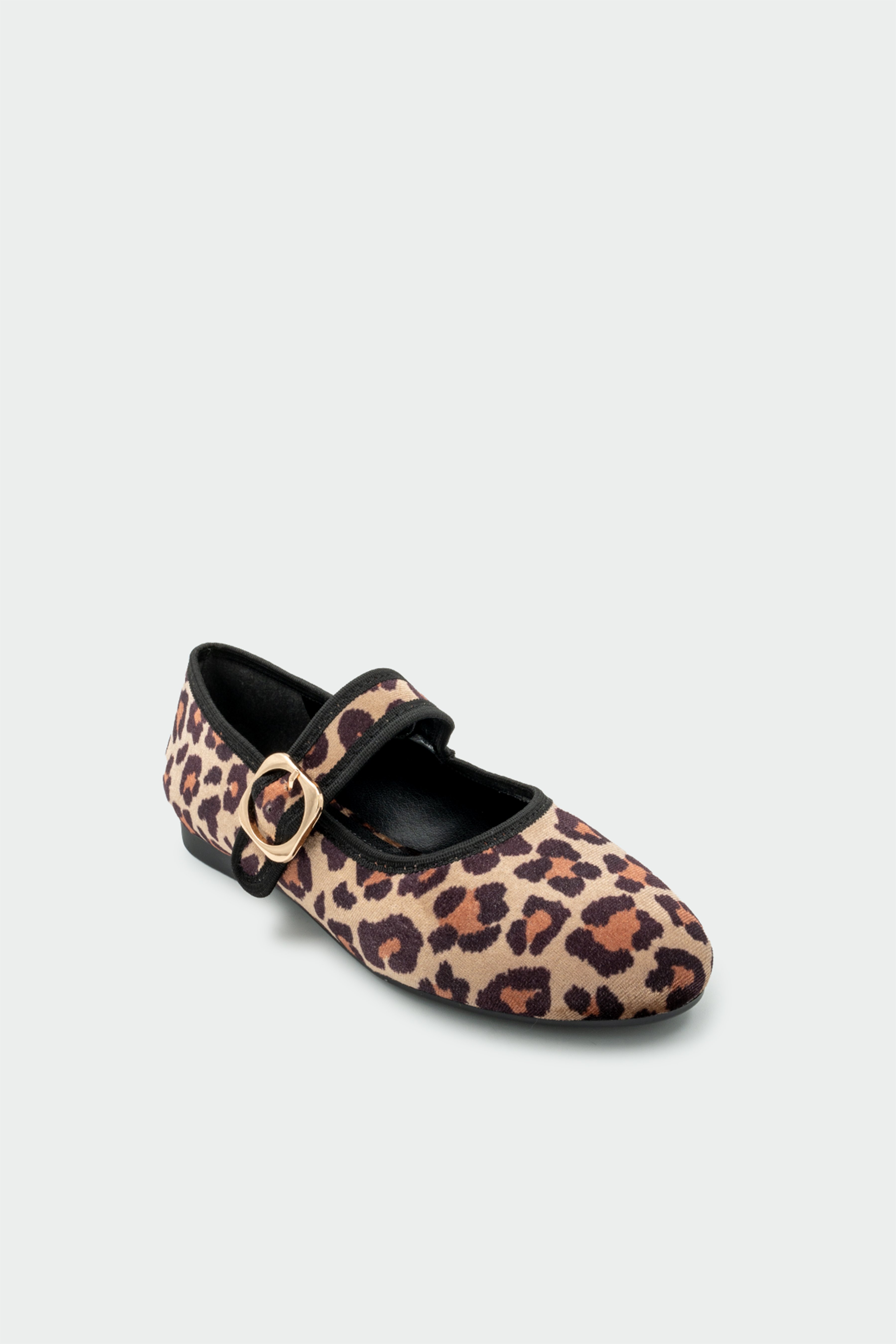 Wanda Toka Detaylı Leopar Babet