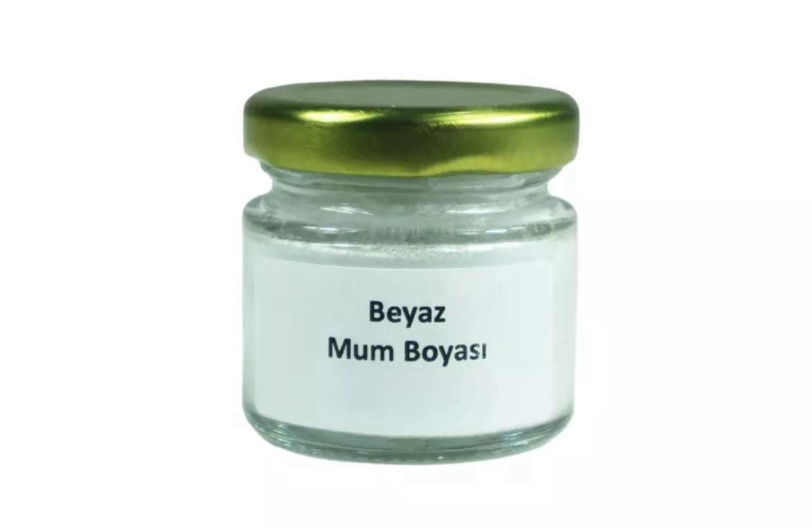 Beyaz Toz Mum Boyası 29cc