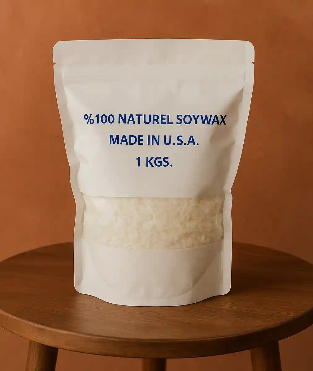 1 Kg Amerikan Soya Wax (Beyaz Renk) 
