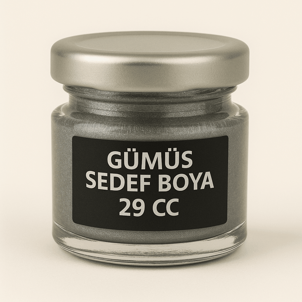 Gümüş Sedef Metalik Toz Boya 29cc
