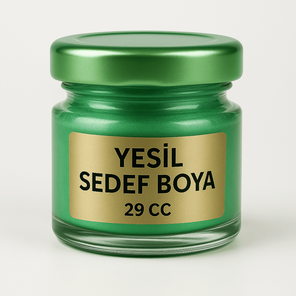 Yeşil Sedef Metalik Toz Boya 29cc