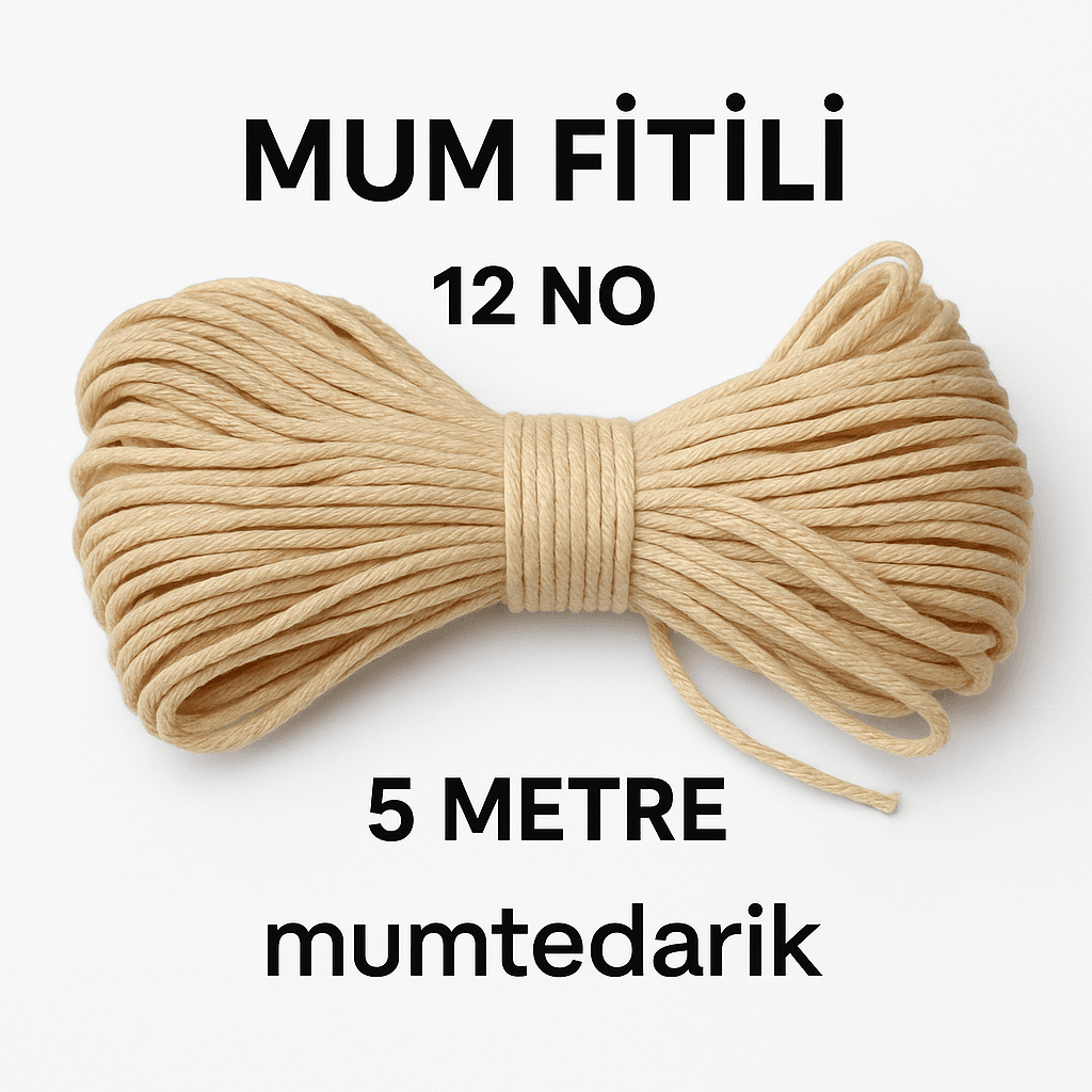 MUM FİTİLİ 5 METRE (12 NO)