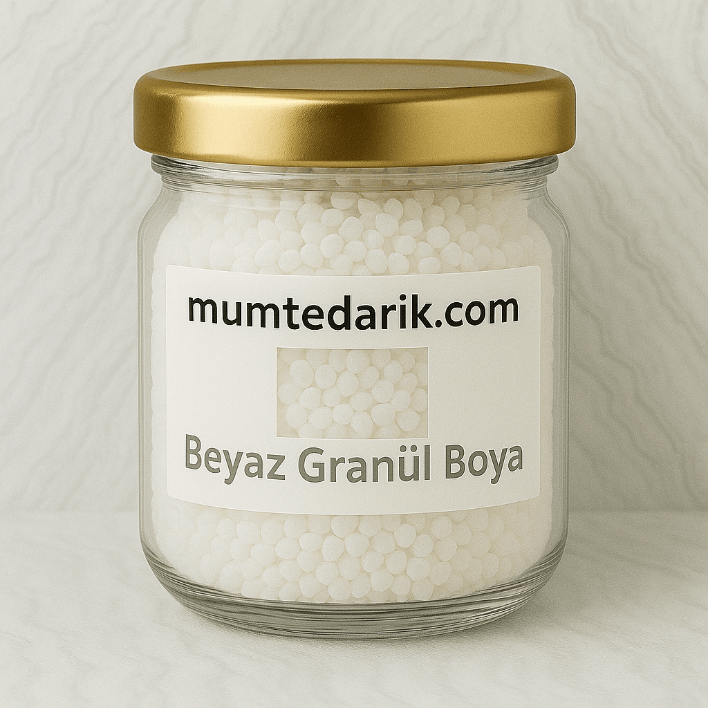 Beyaz GRANÜL Mum Boyası 5GR