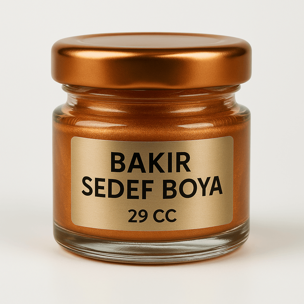 Bakır Sedef Metalik Toz Boya 29cc