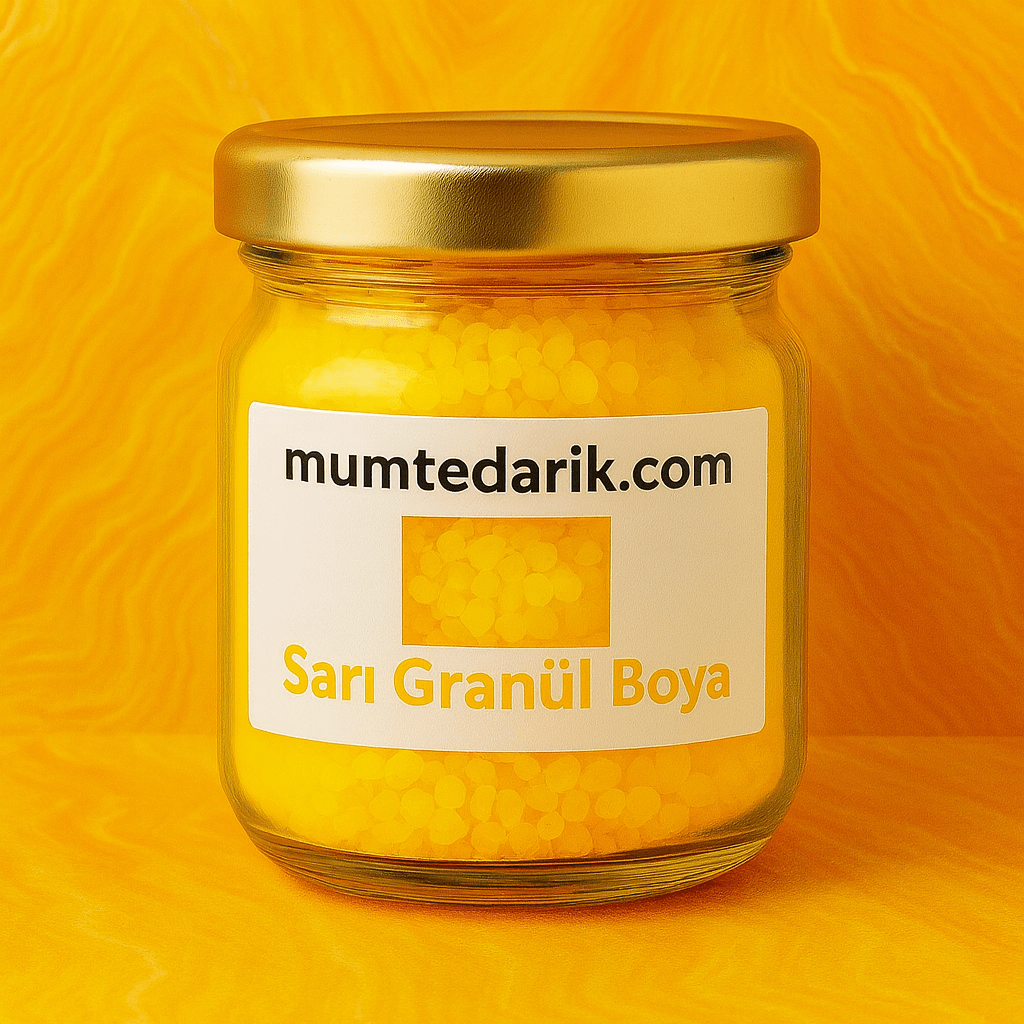 Sarı Granül Mum Boyası 5 GR
